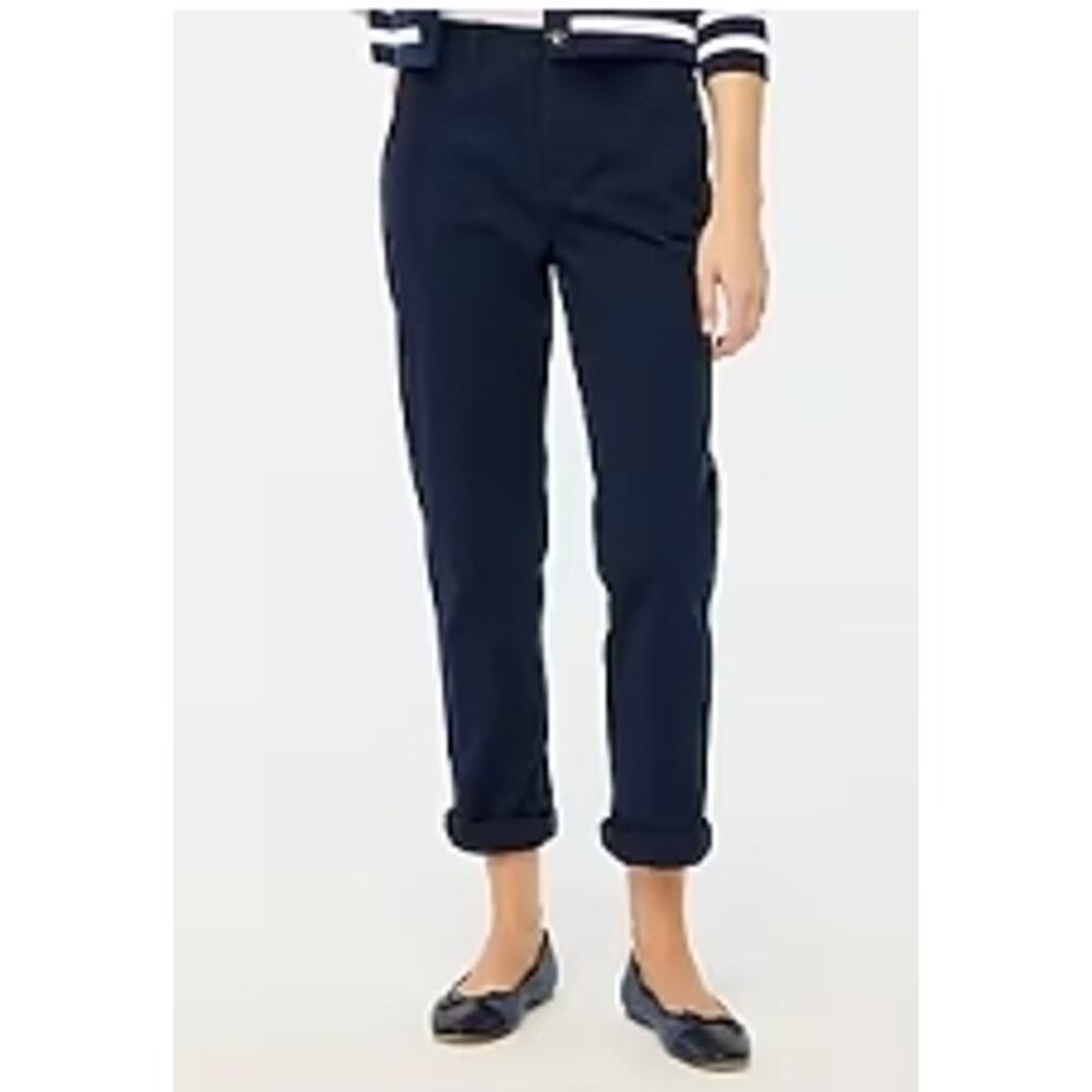J. Crew Factory High-Rise Girlfriend Chino Pant Size 16 NWT